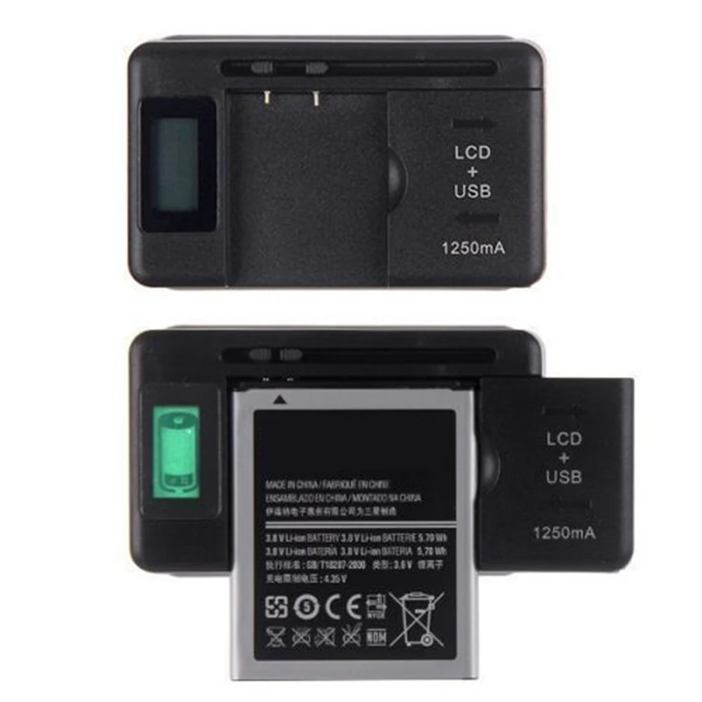 Universal LCD Indicator Screen Mobile Battery Charger with USB-Port for Phones | Электроника