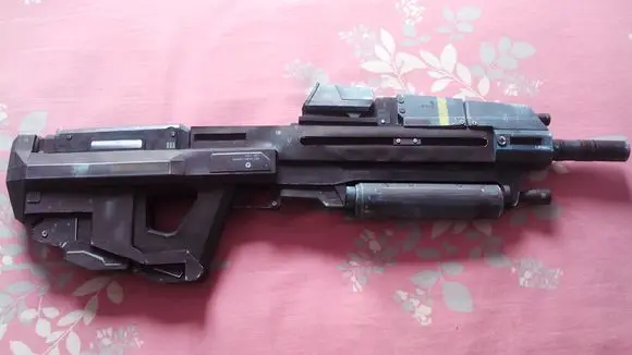 1:1 War Human Ma37 Бумажная модель ружья сделай сам не может быть запущена бумажная