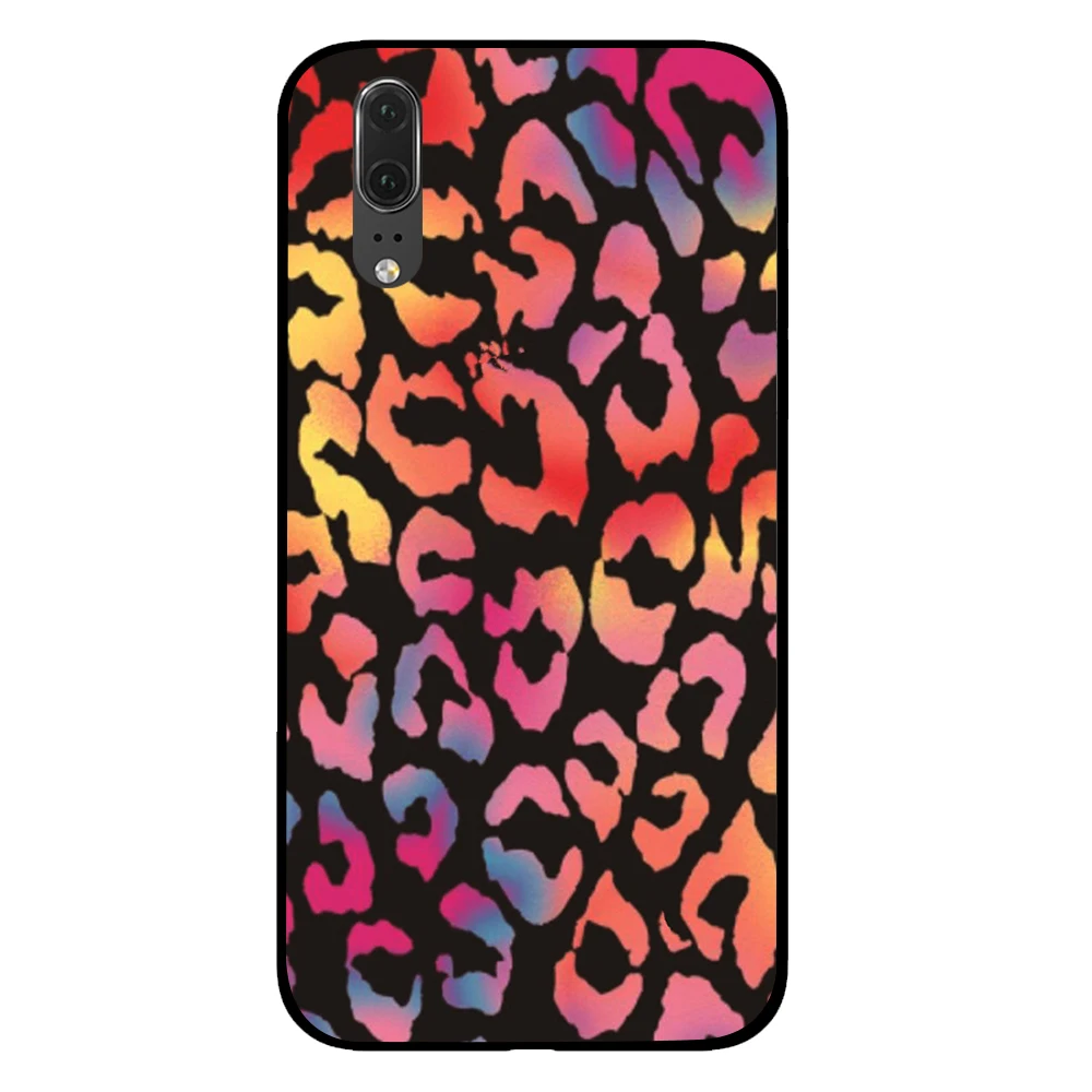 3 Полосы леопарда зебры черный чехол для телефона для huawei P30 P20 Коврики 10 20 Pro Lite Nova 3 4 3i крышка - Цвет: 3