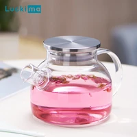 11 6l heat resistant glass water jug kettle milk coffee tea pot high temperature heating water bottle home decoration best gift