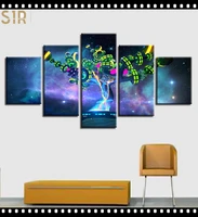 world famous architecture beauty hd five wall painting decorative painting anime posters wall decor anime decor room decor
