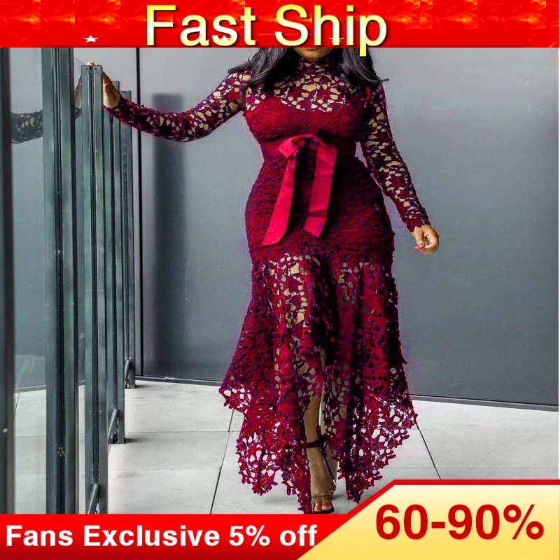 Элегантные винтажные вечерние сексуальные черные Большие размеры женские