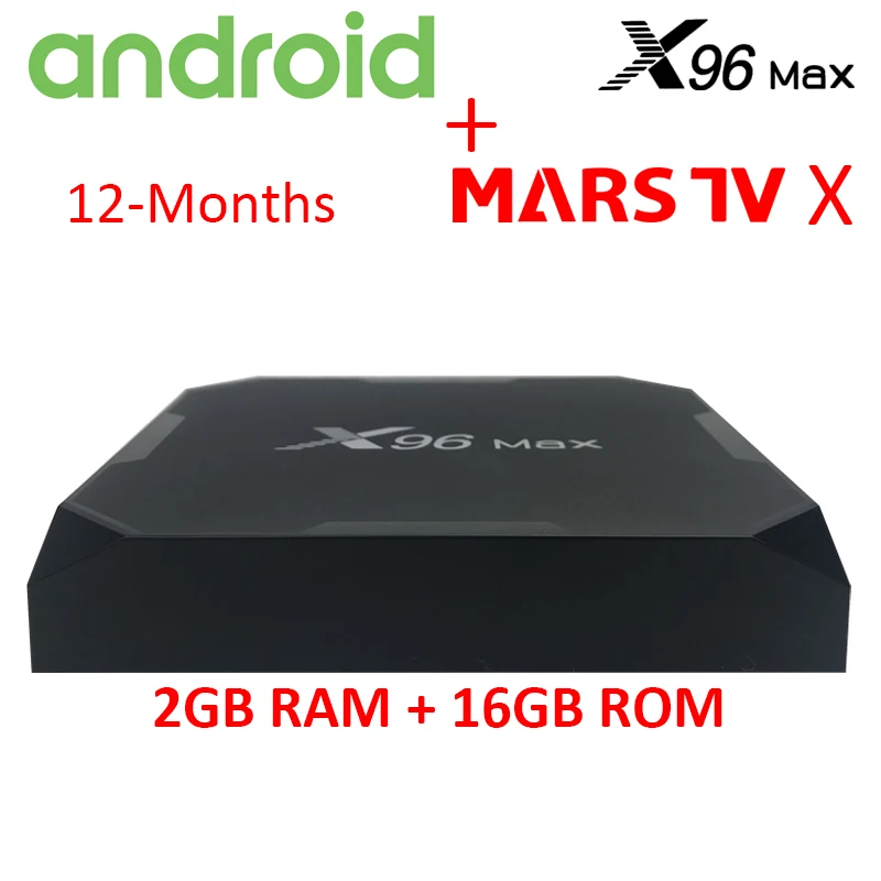 x96Max MARS X Android BOX X96 Max Android 8,1 Smart tv H265 STB Amlogic S905X2 четырехъядерный DDR4 4 ГБ 32 ГБ 2 Гб 16 Гб 5G 1000M WiFi 4K lcd USB3 BT4 - Цвет: x96Max MARS X