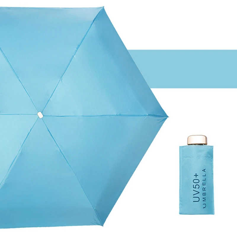 Мини-зонт складной ульсветильник с защитой от ультрафиолета карманные зонтики