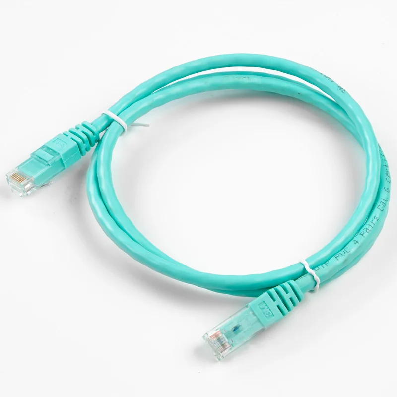 50 шт./лот CAT6 RJ45/RJ45 UTP ПВХ зеленый сетевой кабель 3 М стиль Соединительный длиной 1 м