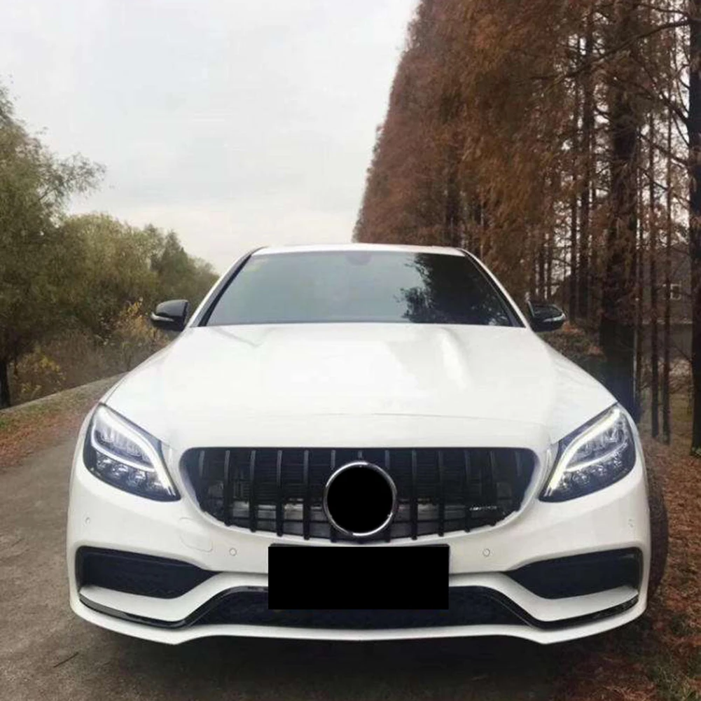 Передняя решетка бампера для Mercedes Benz W205 C Класс C43 2019 2020 2021 GTR|Гоночные решетки| |