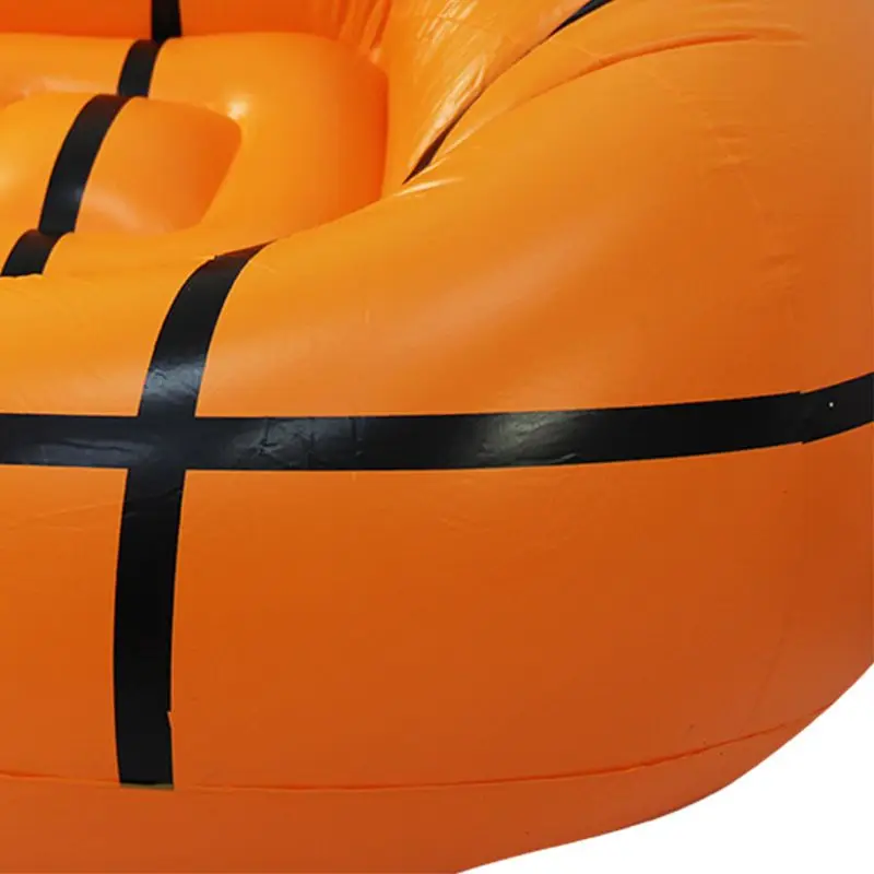 

Inflatable Sofa Basketball/Football Shape Lounger Chair for Adult Kids Couch