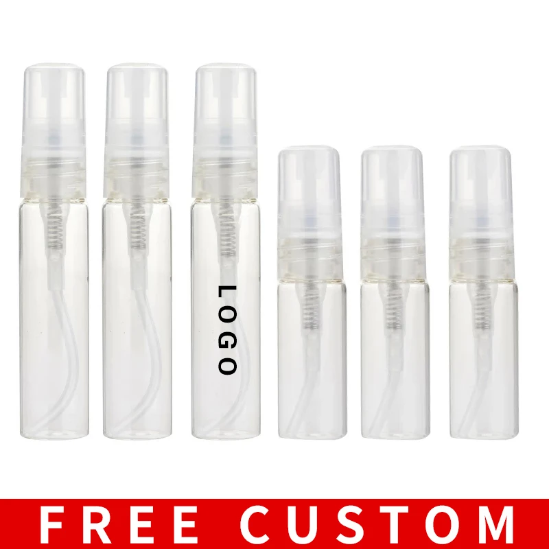 

Free Custom Logo 300 Pieces/Lot 10 ML Mini Portable Glass Perfume Bottle With Atomizer Empty Cosmetic Containers For Travel