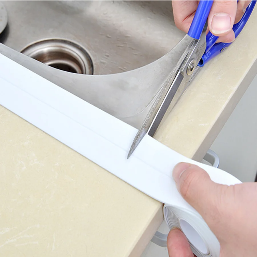 Самоклеящаяся водостойкая лента для ванной кухни 3 2 м х 38 мм | Дом и сад