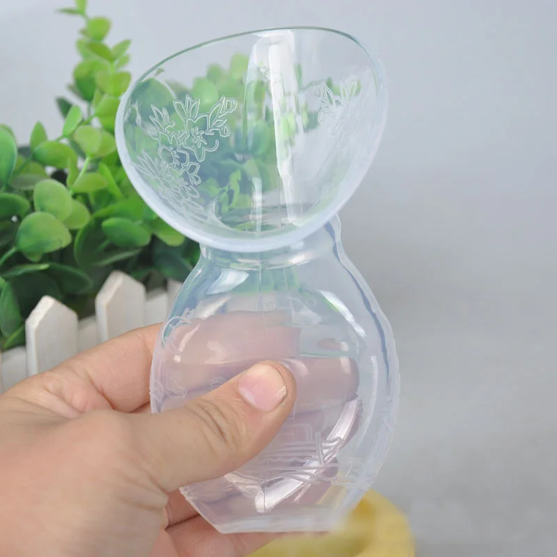 

Baby Feeding Manual Breast Pump Partner Breast Collector Automatic Correction Breast Milk Silicone Pumps BPA Free
