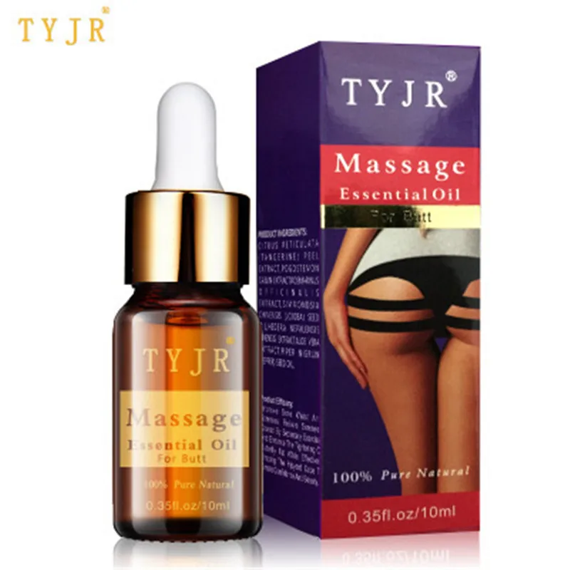 

TYJR Hip Lift Up Buttock Massage Essential Oil Butt Enlargement Cellulite Cream Firming and Lifting for Women Big Butt 10ML