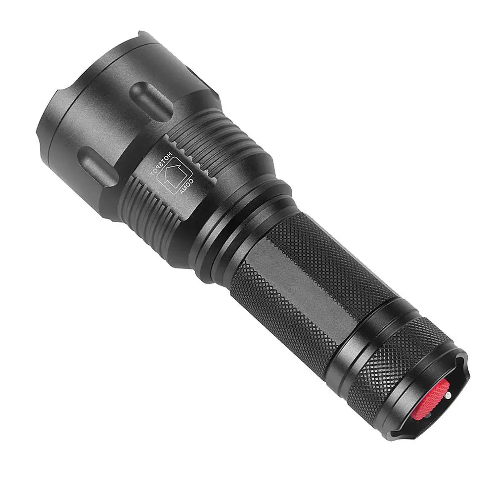 

LED Flashlight Ultra Bright Smart Compact Anti-slip Surface 3 Modes High Lumens Hand-held Light for Camping Hiking Travel