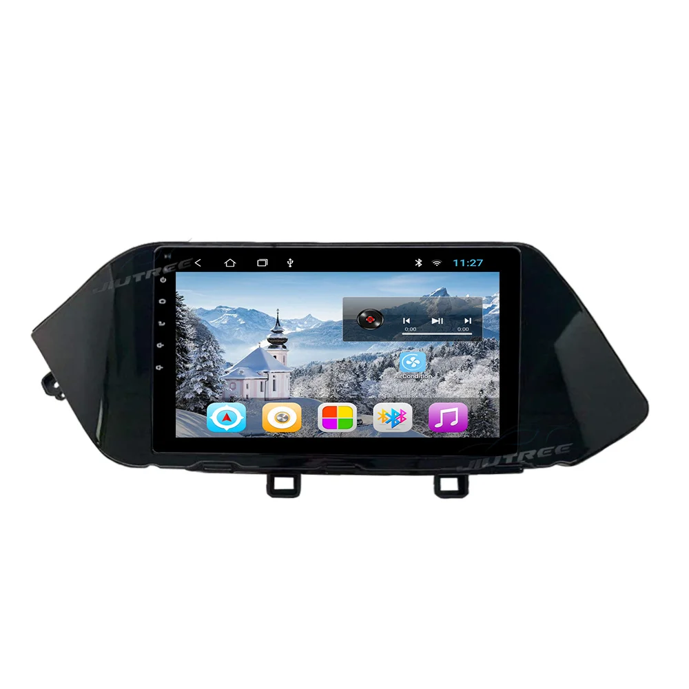 저렴한 안드로이드 10 자동차 라디오 현대 소나타 2020 자동 GPS 네비게이션 스테레오 헤드 유닛 무선 Carplay 멀티미디어 플레이어 자동 라디오