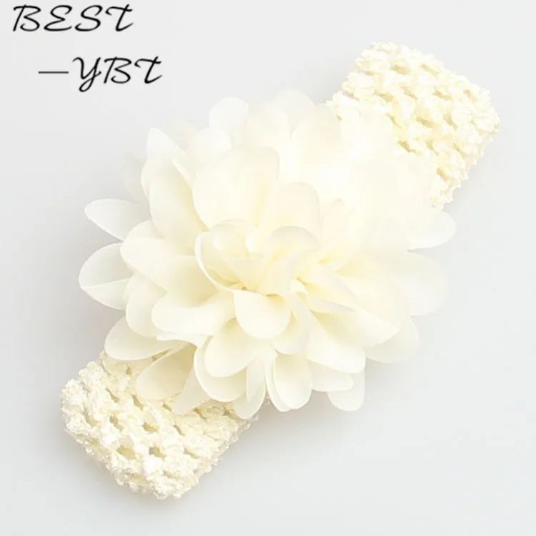 Новая женская шифоновая повязка на голову с цветами|lace headband|flower headbandkids hair accessories |