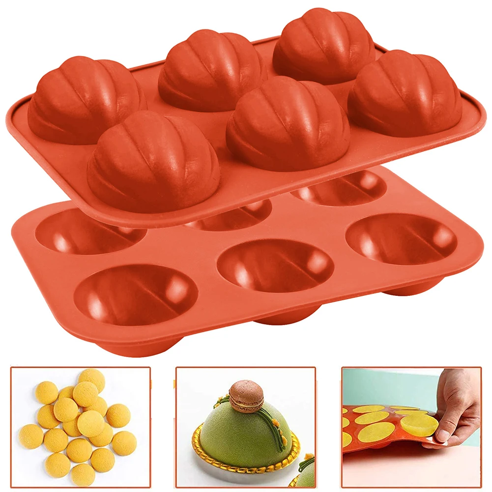 

Creative Baking Mold DIY Half Ball Sphere Silicone Cake Mold Kitchen Muffin Chocolate Cookie Moulds Handmade Soap Tools