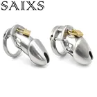 Мужской Пояс верности CB6000, большая клетка для пениса, из нержавеющей стали