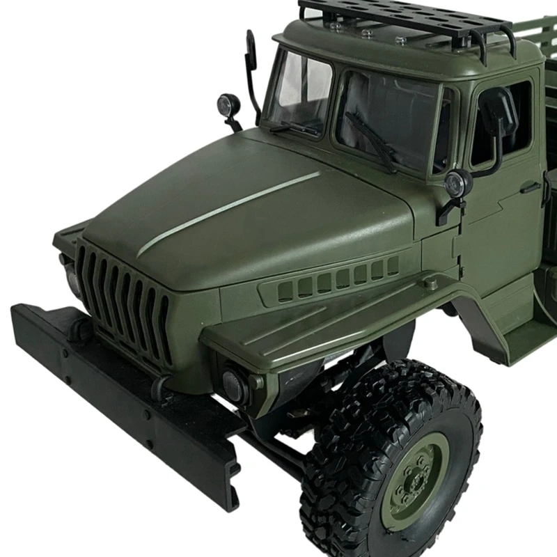 

2.4G Six-wheel Remote Control Off-road Vehicle 1:16 Military RC Car Model 54DF