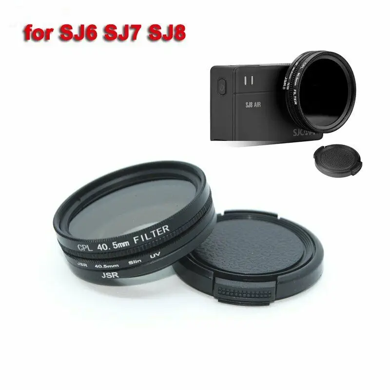 4 в 1 40 5 мм HD Slim 3 MCUV MC UV CPL фильтр для объектива Защита SJCAM SJ6 SJ7 SJ8 Air Pro Plus Спортивная