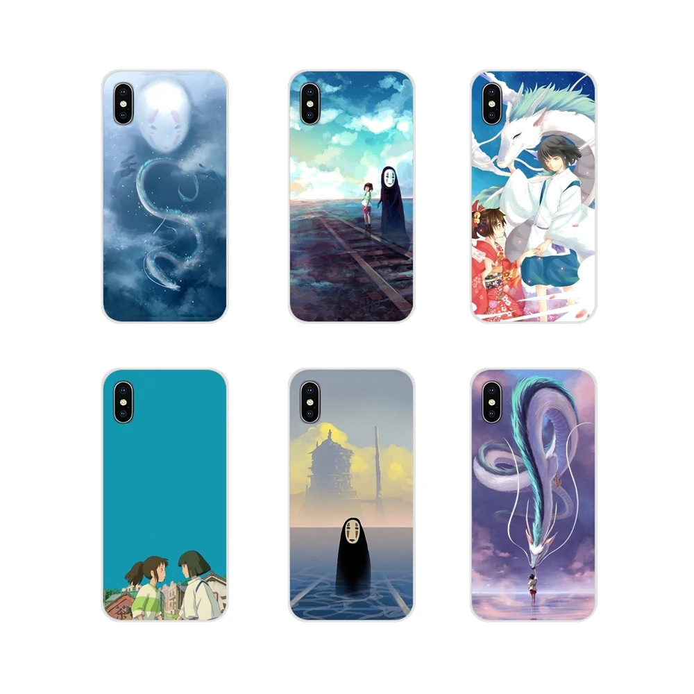Hayao Miyazaki Унесенные призраками Аниме Манга для Apple iPhone X XR XS 11Pro MAX 4S 5S 5C SE 6S 7 8 Plus ipod 5 6