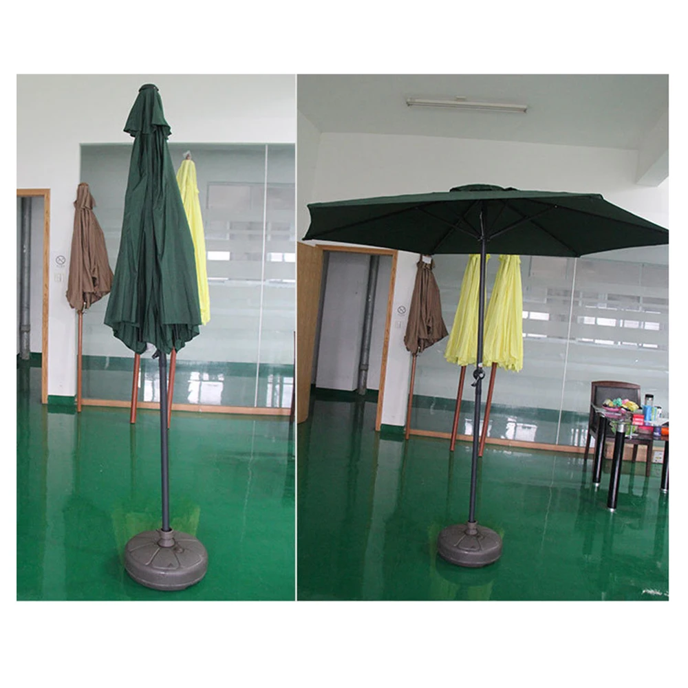 38 мм подставка для зонта базовый держатель черный круглый улицы сада пляжа