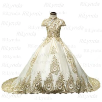 golden retro flower girl dresses for wedding custom made new pageant dress sleeveless and appliques holy communion dresses