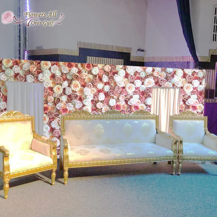 3D искусственные цветы настенная панель свадебное украшение на стену свадебный