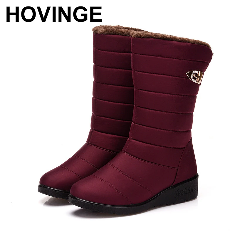 

Ботинки женские Зимние непромокаемые, Нескользящие, теплые