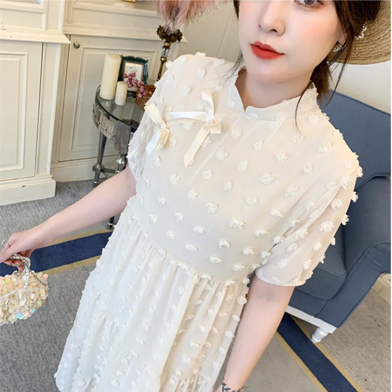 Платье для беременных летняя одежда ретро сказочное плавающее дизайнерское