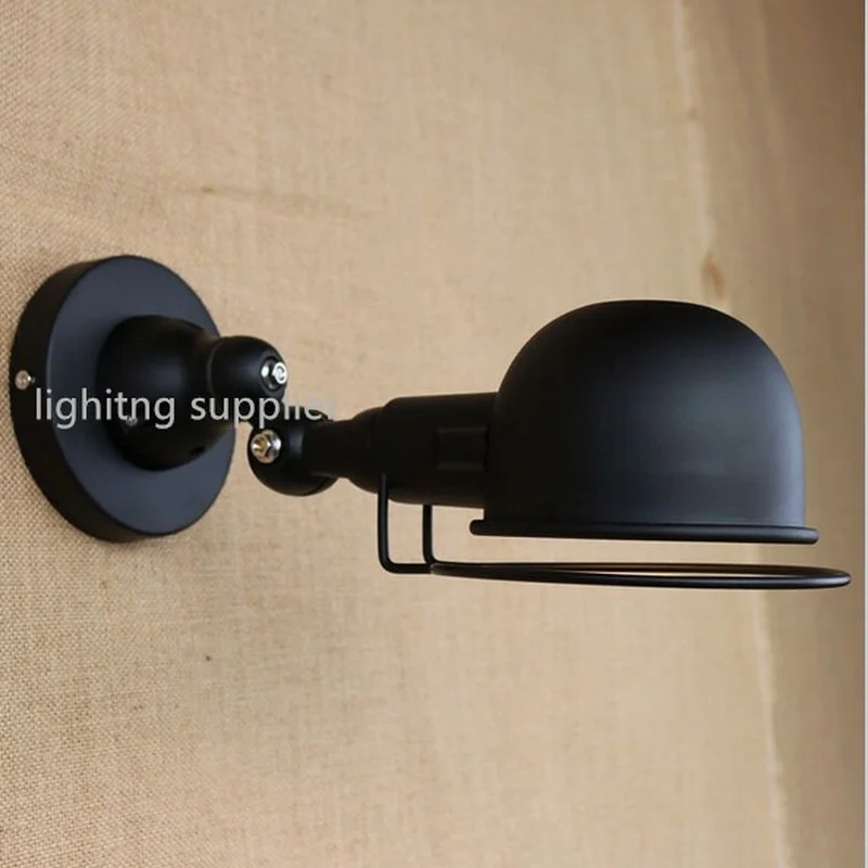 Настенный светильник с механическим рычагом французская настенная лампа