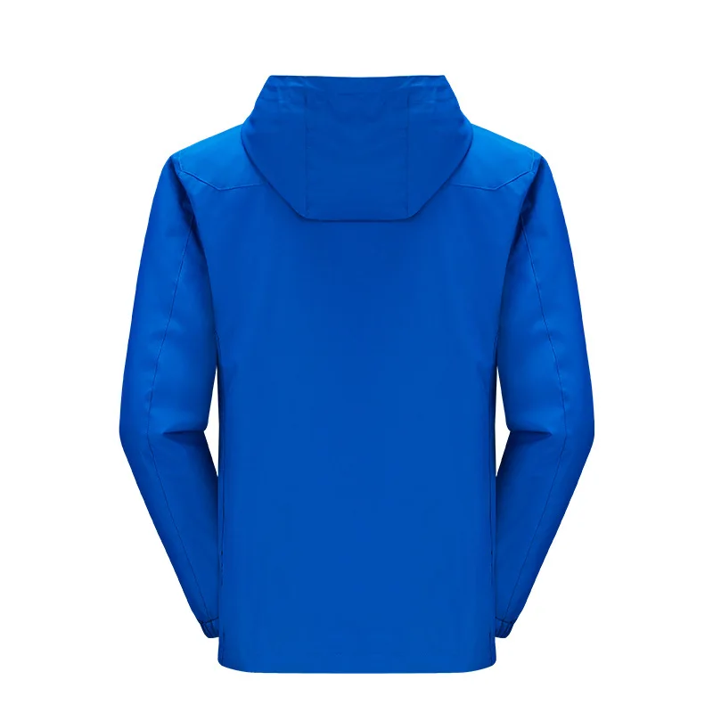 

Spring Autumn Jacket Men Hooded Windproof Jacket Coat Fashion Casual Windbreakers Military Lightweight Hike Jackets Overcoat