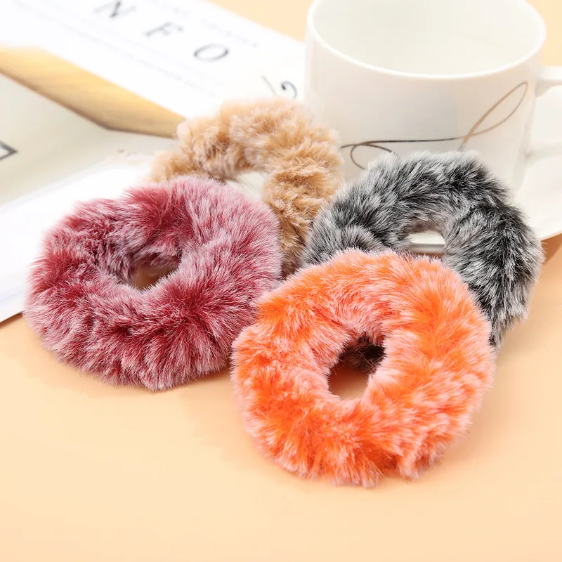 Женские эластичные волосы трикотажные резинки для волос девушки искусственный