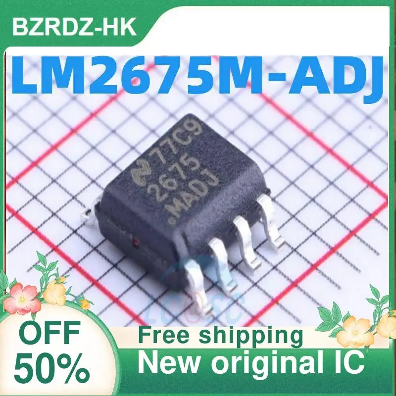 

1-20PCS LM2675 LM2675M-ADJ LM2675MX-ADJ SOP8 New original IC