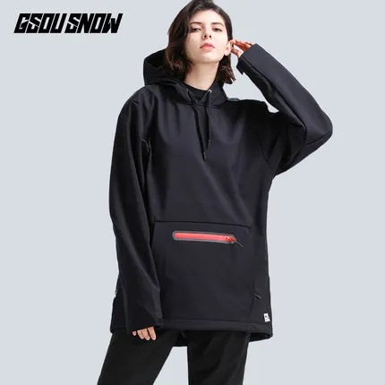 Мужская и Женская Спортивная толстовка GSOU ветрозащитная дышащая для катания на