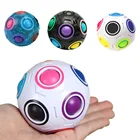 Волшебный Радужный шар Непоседа куб игрушка для взрослых, куб, детские, игрушка для снятия стресса, развивающие игрушки 3 Цвета