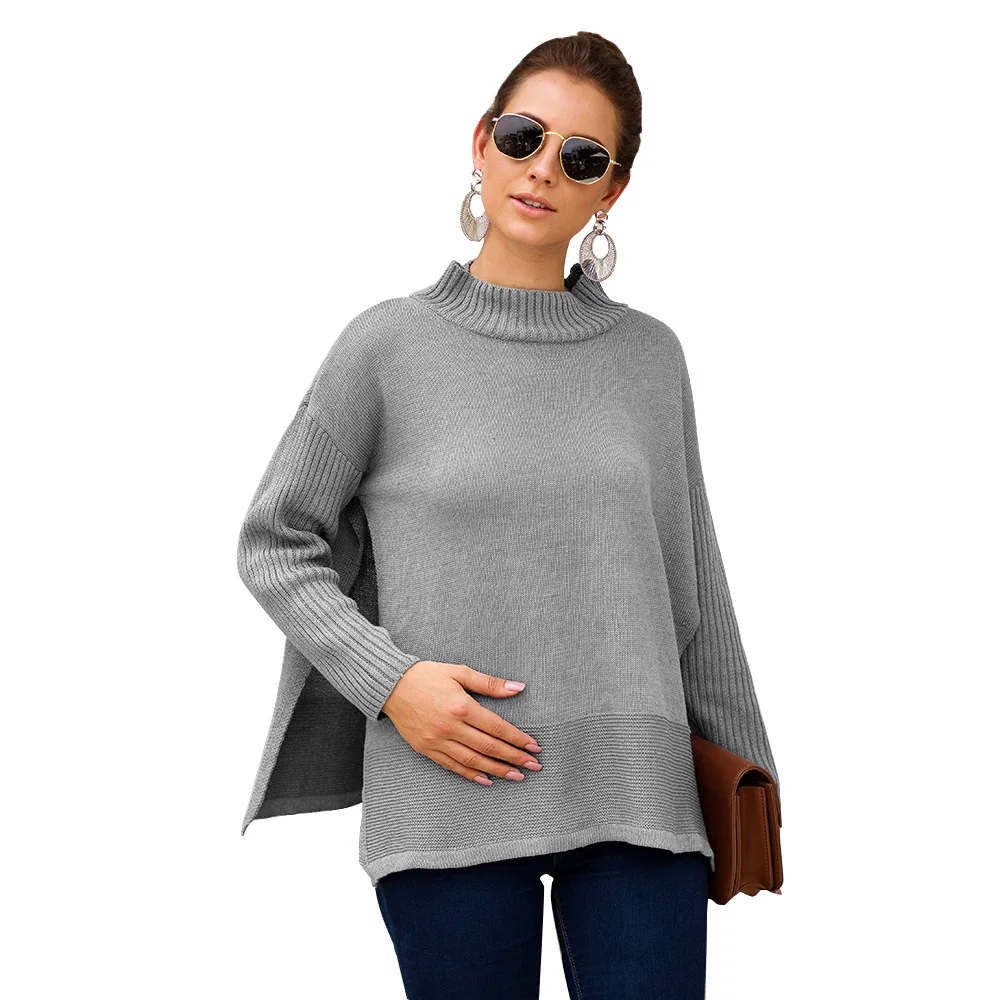 Winter Clothes Sweater Women Turtleneck Black Female Casual Loose Long Sleeve Warm Jumper 2019 Knitting Pullover | Женская одежда