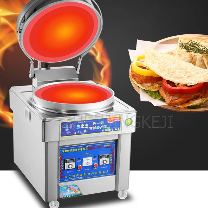 

Commercial Gas Electric Baking Pan Pancake Scones Machine Up And Down Temperature Control Automatic Thermostat Smart Alarm