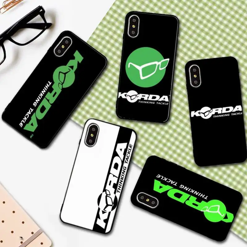 

Korda Fishing Tackle Phone Case For IPhone 6 6s 7 8 Plus X Xs Xr Xsmax 11 12 Pro Promax 12mini