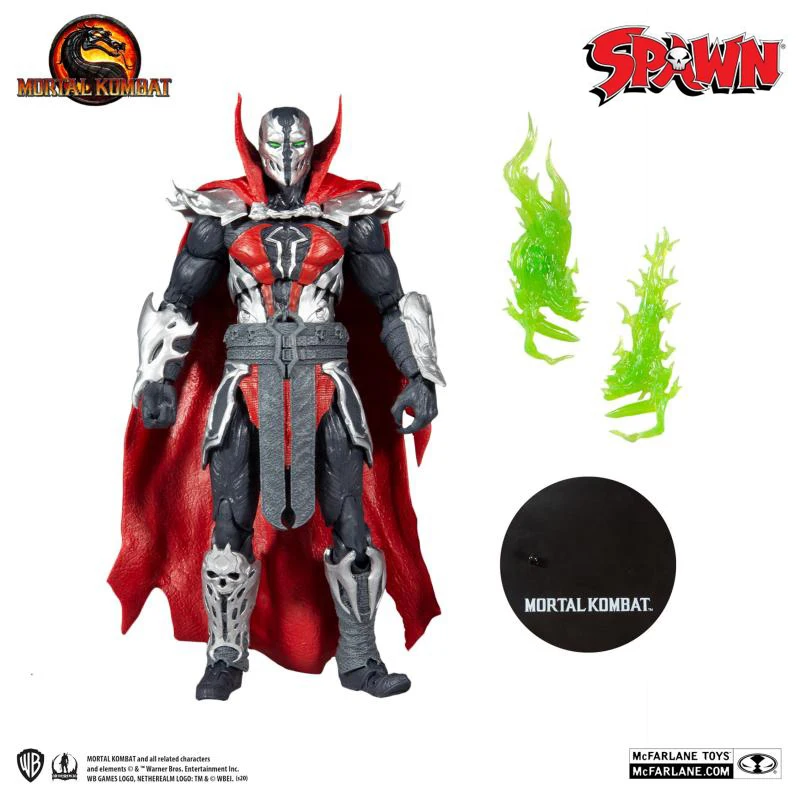 

McFarlane Evil star Spawn Anime Action Figure Mortal Kombat 11 7Inch Model Collectible figurines Horror Toys For Boys