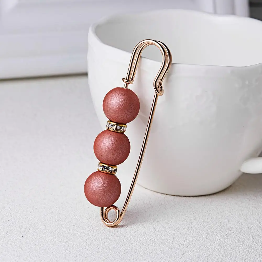 Модная жемчужная брошь Заколки для женщин зажим свитера пальто декоративный