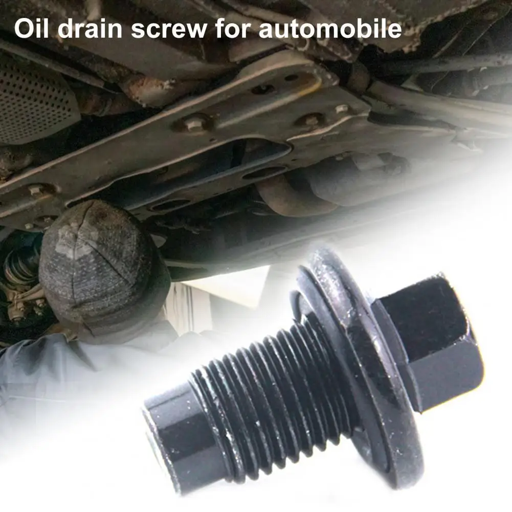 

Винт слива масла жесткий износостойкий Металл M14 x 1,5 мм Винт поддона 0711617 97JM6730BA для Ford Kuga, Focus, Fiesta