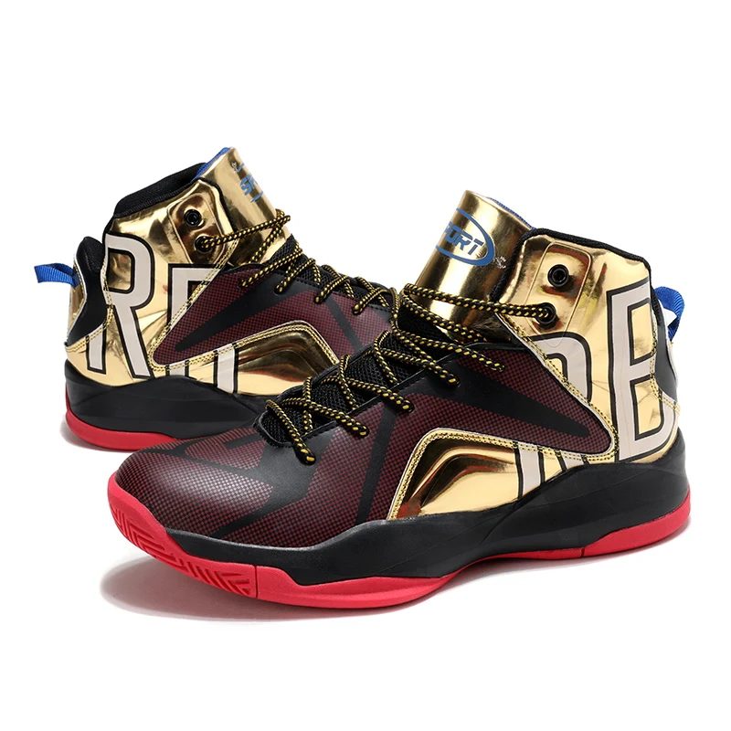 Мужские кроссовки для баскетбола s спортивная обувь с высоким берцем Уличная на