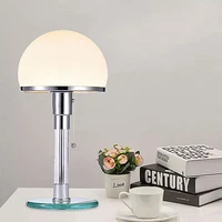 nordic design table lamp postmodern minimalistic light reading lamps glass bedside lights bedroom decoration lamparas de mesa b