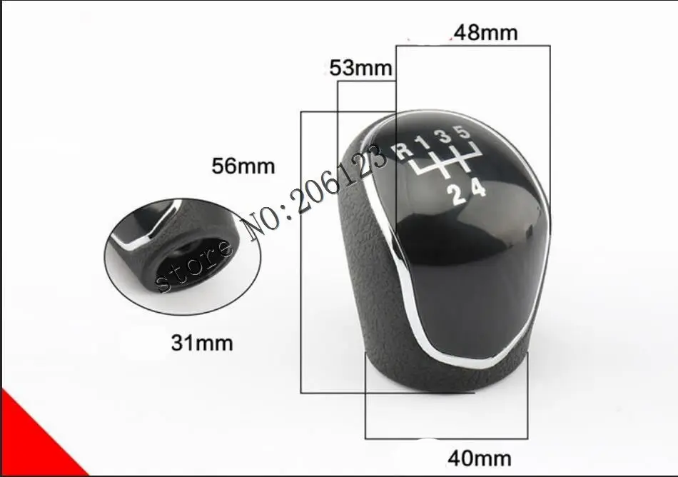 Подлинная 5 скоростная ручная рукоятка для рычага переключения передач Chevrolet EPICA