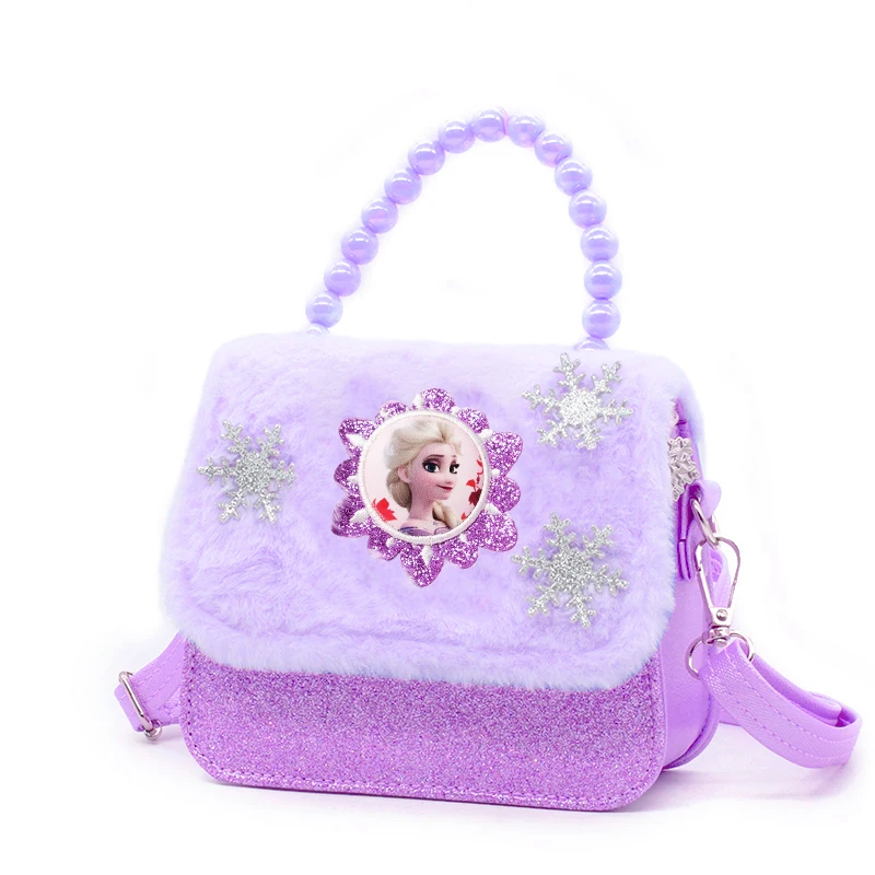 Плюшевый Рюкзак Disney Холодное сердце сумка через плечо для девочек и дошкольников