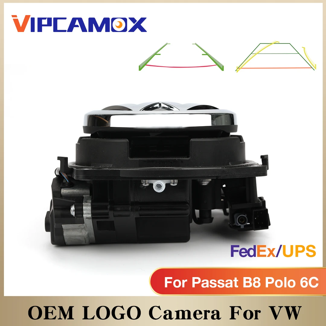 

OEM Logo Camera for VW Passat B8 POLO 6C GOLF 7 VII MK7 7.5 GTI R Luggage Switch With RVC Camera 3GD827469G 2GD827469A 5GG827469