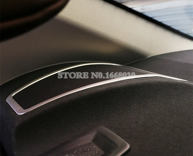 Внутренняя накладка на заднее сиденье для динамика 2 шт. BMW 7 серии F01 2009 2015|Лепнина