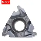 MZG 10 шт. 16IR 1.5TR 2TR TR ZM856 внутренние резьбовые держатели инструментов из нержавеющей стали Индексируемые карбидные винт резьбовые вставки