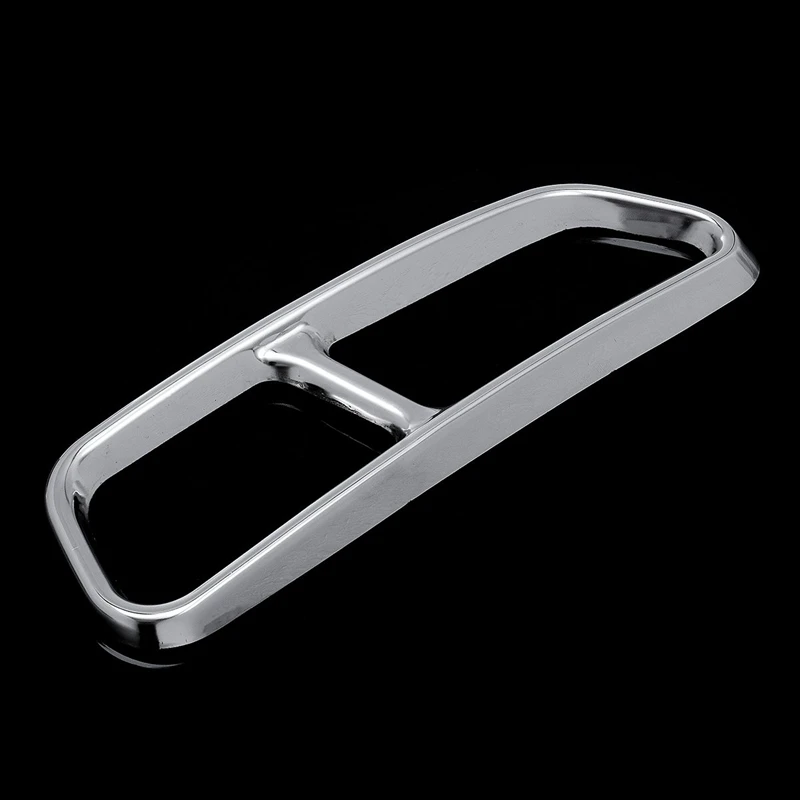 Задний двойной глушитель хвостового декора наконечник трубы Накладка для Audi A6 C7