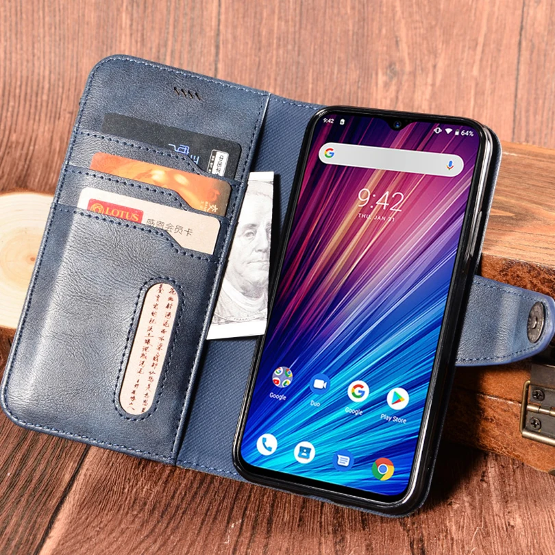 Чехол-кошелек для Umidigi F1 Play противоударный чехол на заднюю панель роскошный
