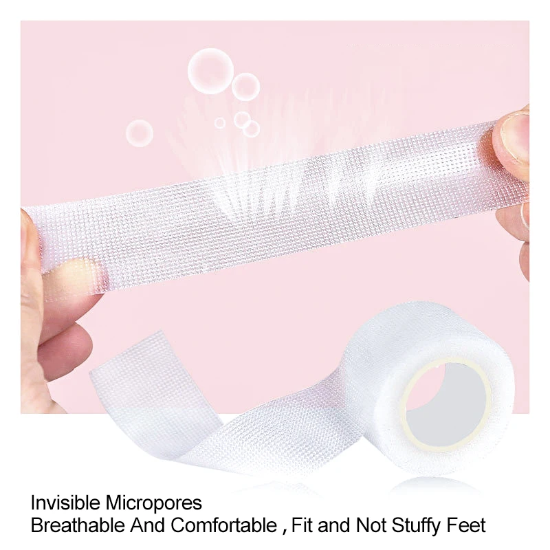 

Upgraded 1Pcs Invisible Bandage Medical Rubber Plaster Foot Heel Sticker Tape Self-adhesive Elastic Waterproof Pad C1982